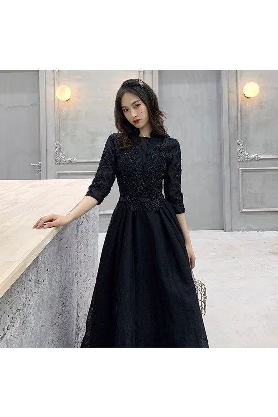 cheap formal dresses with sleeves