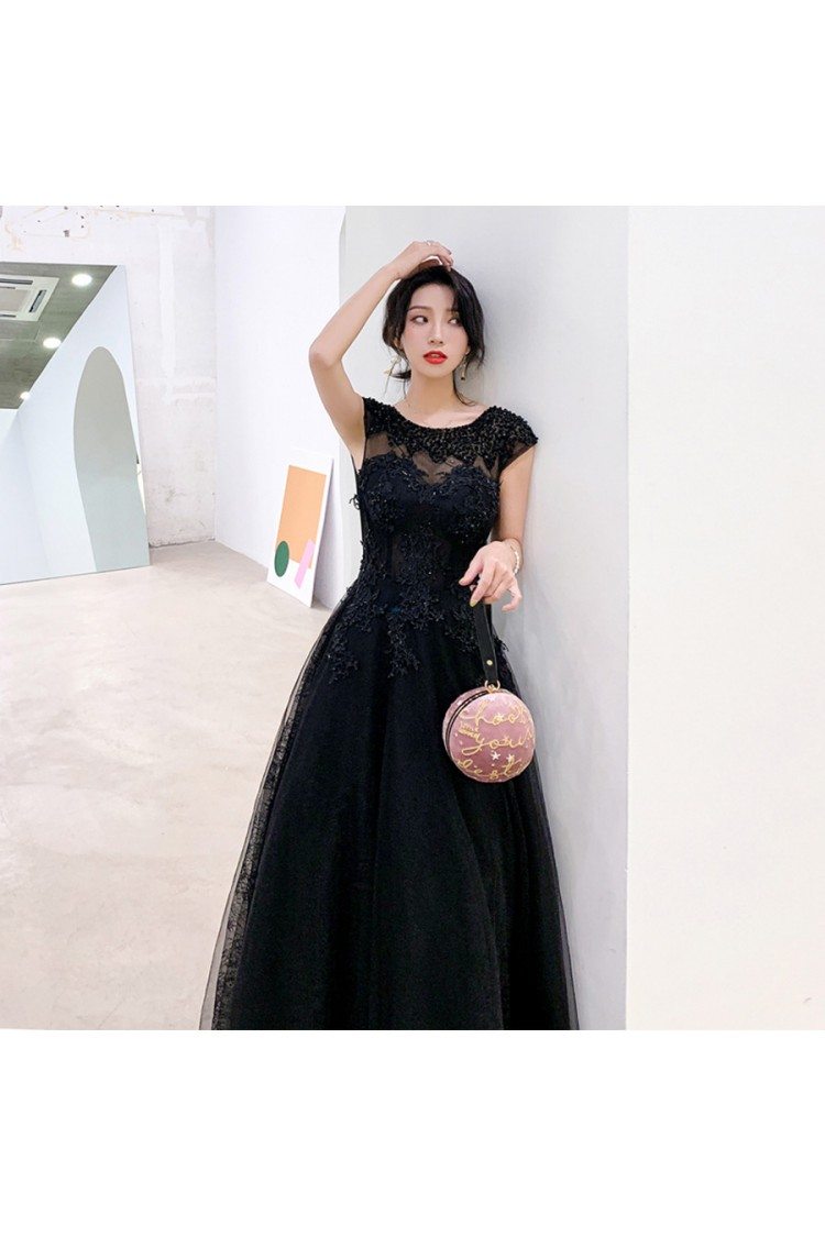 Sequins Bridal Dress Long Sleeves Lace Satin Black Color Accent Wedding  Gowns L28 - China Wedding Dress and Handmade Wedding Dress price |  Made-in-China.com