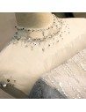 Long Grey Silver Sequins Prom Dress Sparkly With Bling - MYS79042
