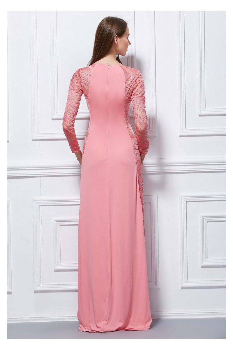 fitted-long-sleeve-see-through-formal-dress-126-ck427-sheprom