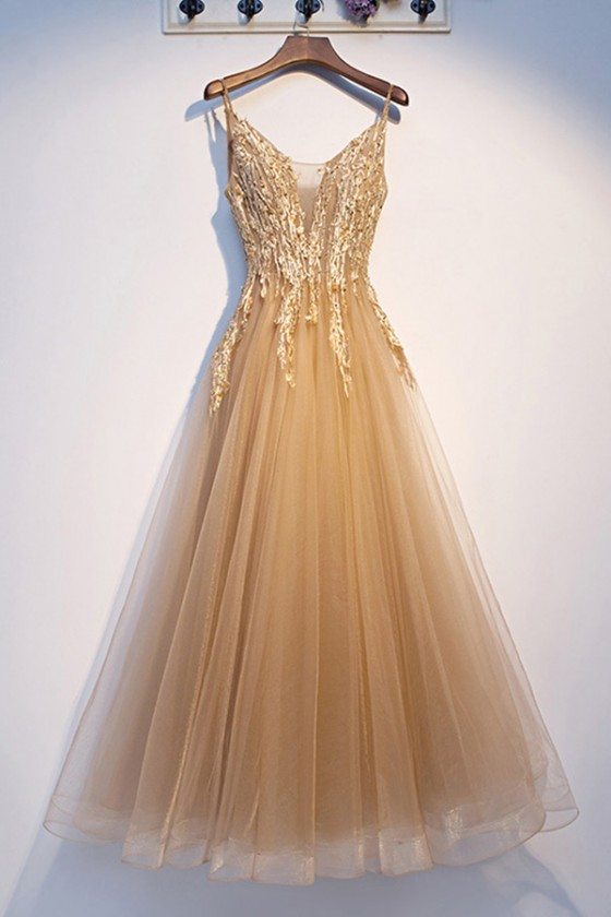 champagne and gold dress