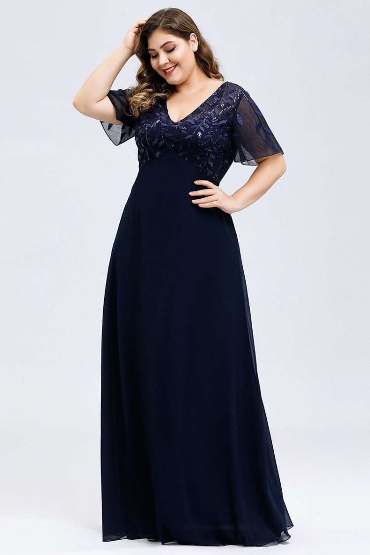 women's plus size navy blue dress pants