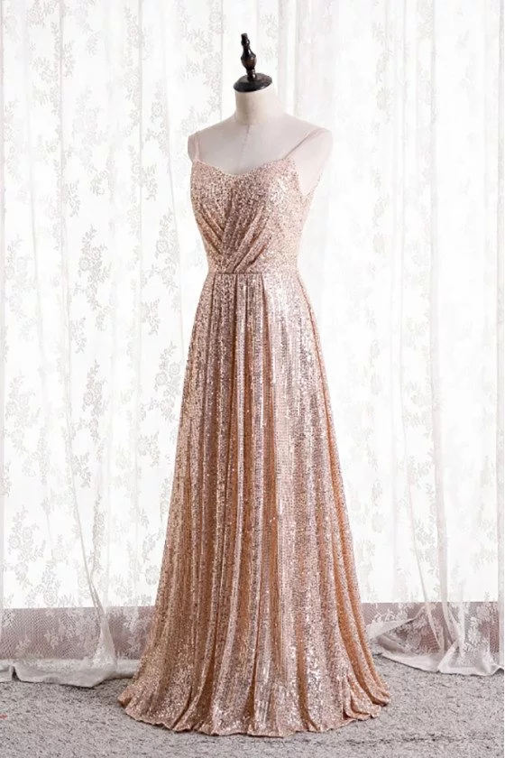 champagne gold sequin