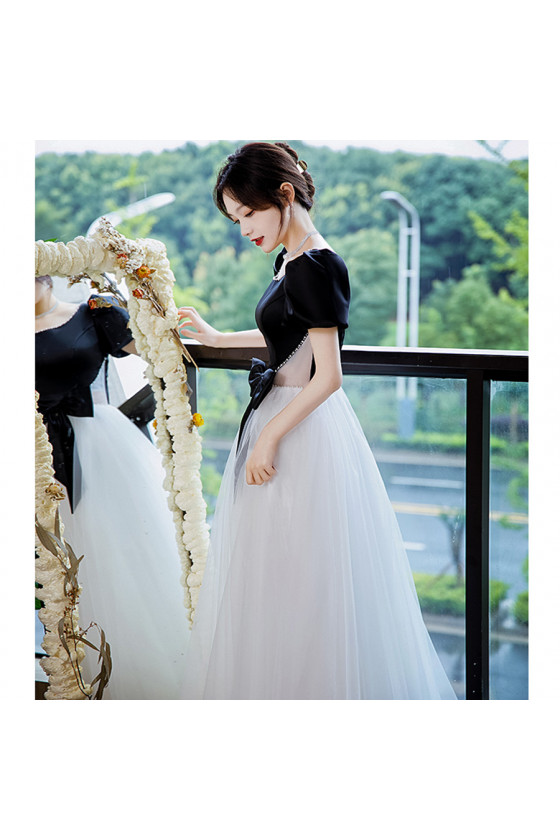 casual black and red dress Darlene Retro Rose In Surely, it can't just summer clothing Color:Mermaid