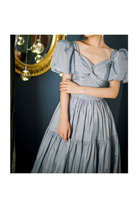 princess polly baby blue dress Womens Midi Winter Dresses, Clothing main image 1