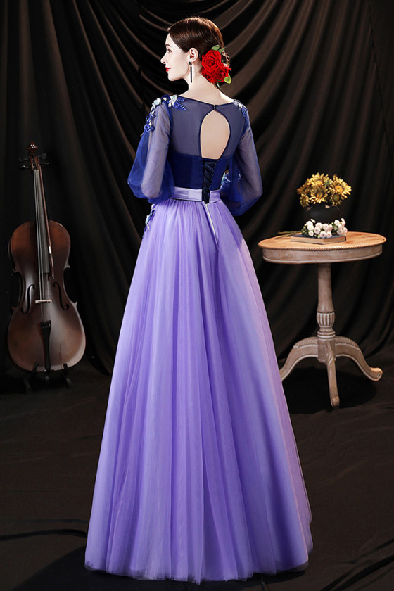 blue and purple prom dresses Sweetheart Halter Dusty Blue Pleats Wedding Guest Dress