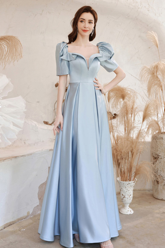 Baby Shower Double colour Gown- blue