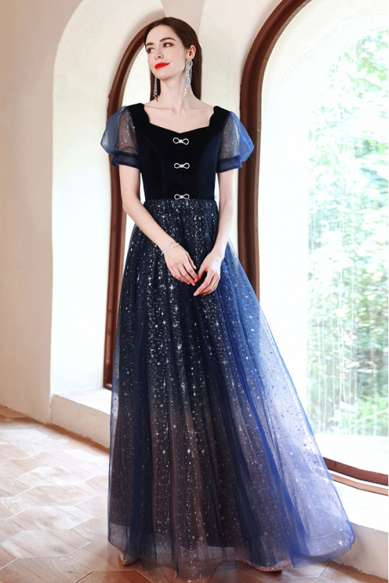 navy blue bubble dress Venice Bubble Dress, Navy