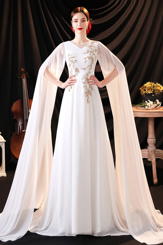 Elegant store evening capes