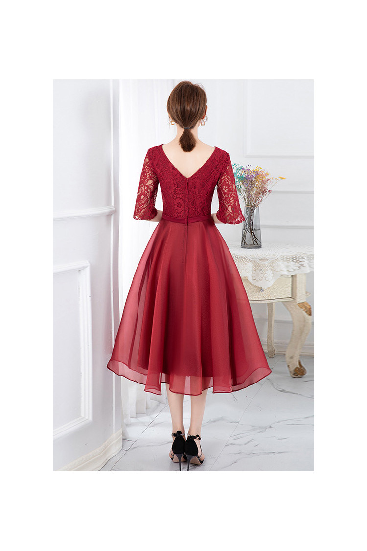 Elegant tea hot sale party dresses