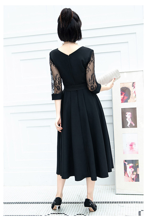 black dress midi party Black Midi Dresses - Shop Online