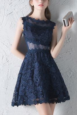 Blue Lace Navy Homecoming...