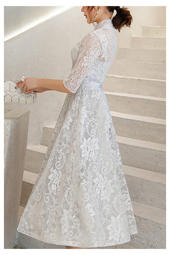 beaded dresses long Samira Long Sleeve Beaded Dress
