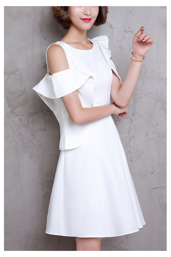 White graduation outlet dress for girls