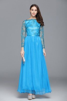 Sequined Long Sleeve Party Dress