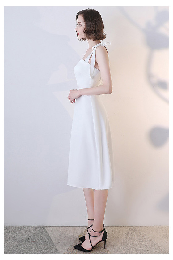 slim fit dress slacks White Lace A-line Cap Sleeves Homecoming Dresses MH577