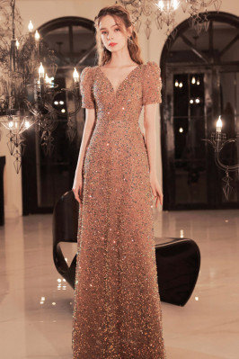 All Sequin Sparkle Long...