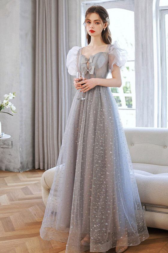 fitted lace wedding dress Tilda Long Sleeve Satin Bridesmaid Dress main image 1