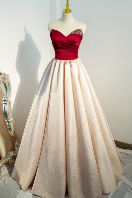 Ball Gown Ruffled Formal...
