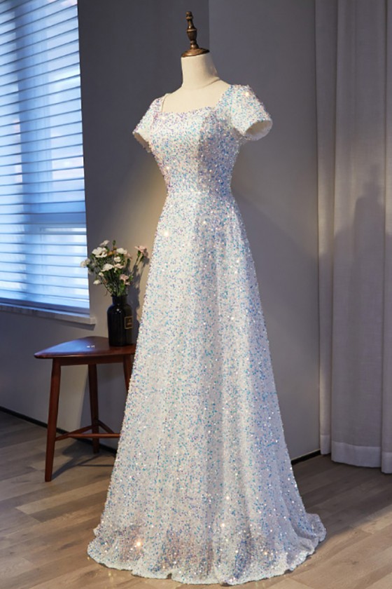 Gala dress, evening dress, prom dresses,Sequins dress,DS4541 main image 1