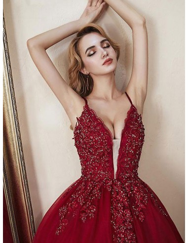 Burgundy Prom Dresses Tumblr