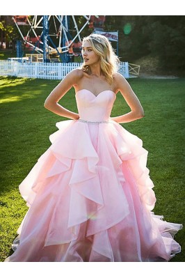 Strapless Sweetheart Pink...