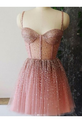 Sparkly Beading Tulle Short...