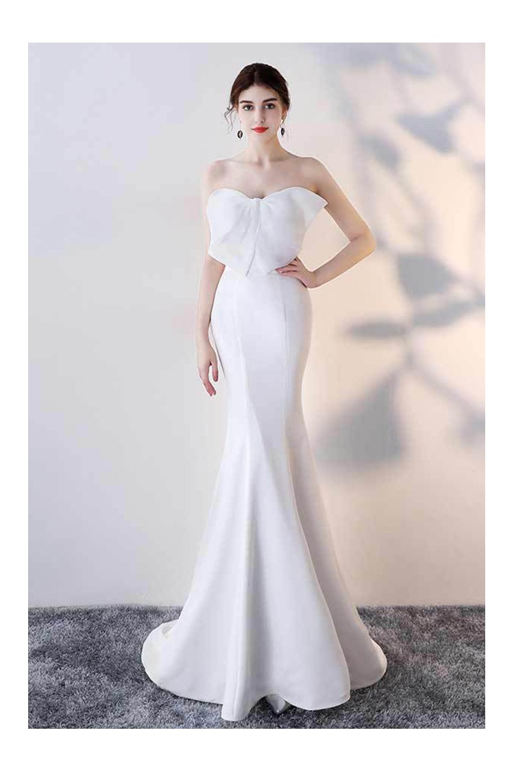 Sexy Strapless Fitted Mermaid Formal Dress - $60.99 #KNC05 - SheProm.com