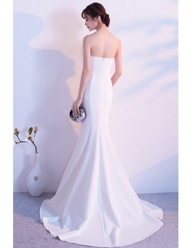 Strapless Mermaid Formal Maxi Dress