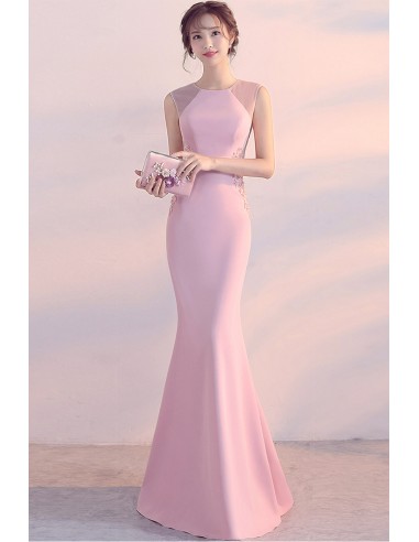 Elegant Mermaid Evening Dress with Slim Fit And Appliques