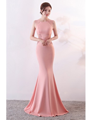 Formal Long Mermaid Evening Prom Dress Sleeveless