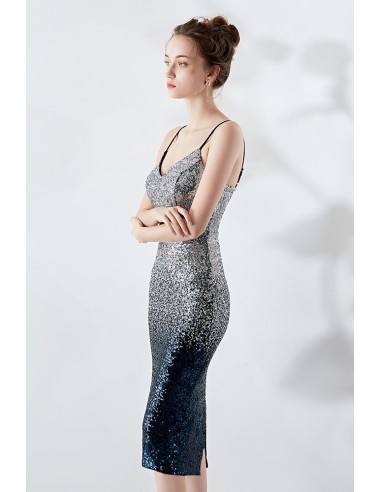 bodycon ombre dress Bodycon Short Sequin Ombre Party Dress