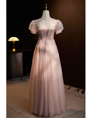 fitted halter dress Back-Tie Atria Long Halter Prom Dress