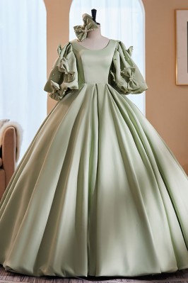 Princess Green Ballgown...