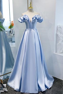 Elegant Long Prom Gown In...
