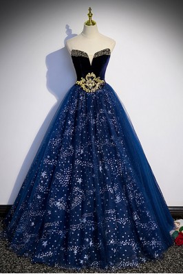 **Enchanting Sparkle Tulle Prom Gown: Shimmering Elegance for Unforgettable Nights**