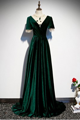 Green Evening Dress with...