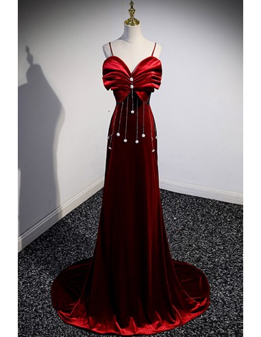 #7512 BOW EVENING DRESS