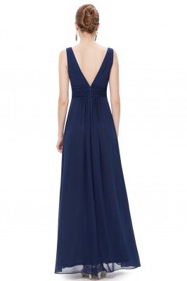 Strapless Sequin Blue Long Party Dress - $92 #CK371 - SheProm.com