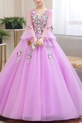 Cute Ballgown Princess Prom...