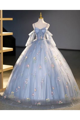 Formal Long Tulle Ballgown...