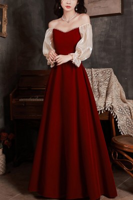 Aline Long Elegant Formal...