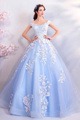 Beautiful Blue Ballgown...