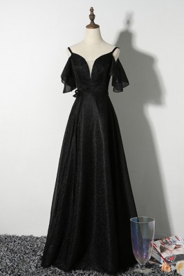 Aline Long Black Elegant...