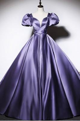 Purple Ballgown Bubble...