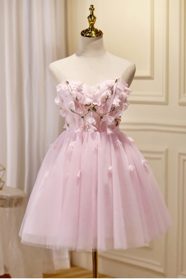 Lovely Pink Floral Short...