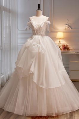 Princess Ruffled Ivory...