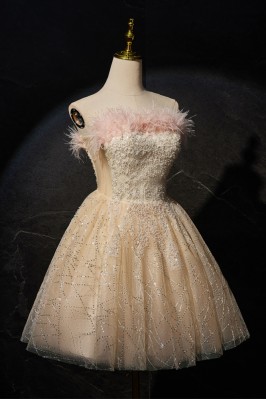 Feather-Embellished...