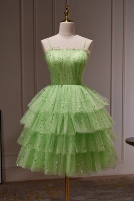 Sparkling Emerald Tiered...