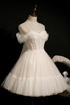 Lotila Back-Bow Tulle Short...